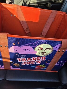 Trader Joes Stand up Collapsible Grocery Bag